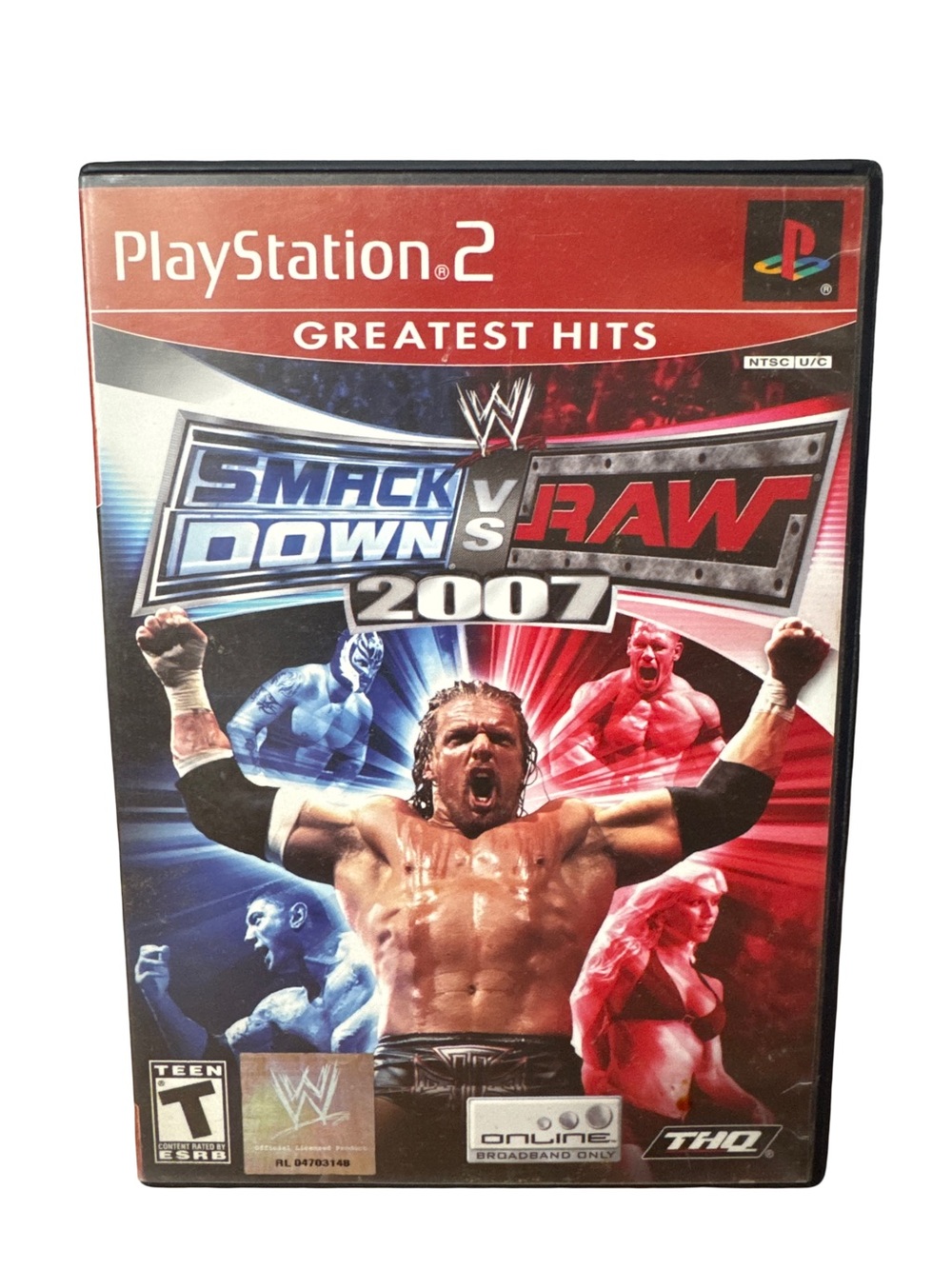 WWE Smackdown vs. Raw 2007 Sony PlayStation 2 2006 PS2 Wrestling Complete